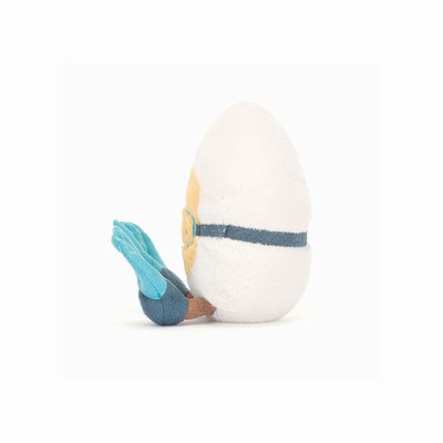 Jellycat Boiled Egg Scuba UK | 46358VOEQ